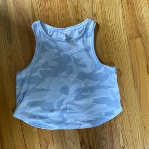 90° by reflex small white camo tank top